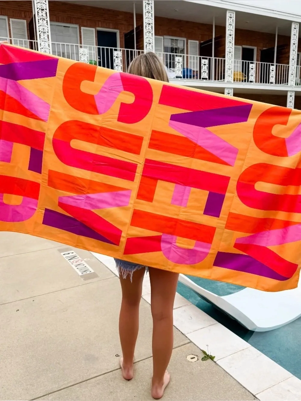 Pierce + Pine quick dry beach towel summer NWT